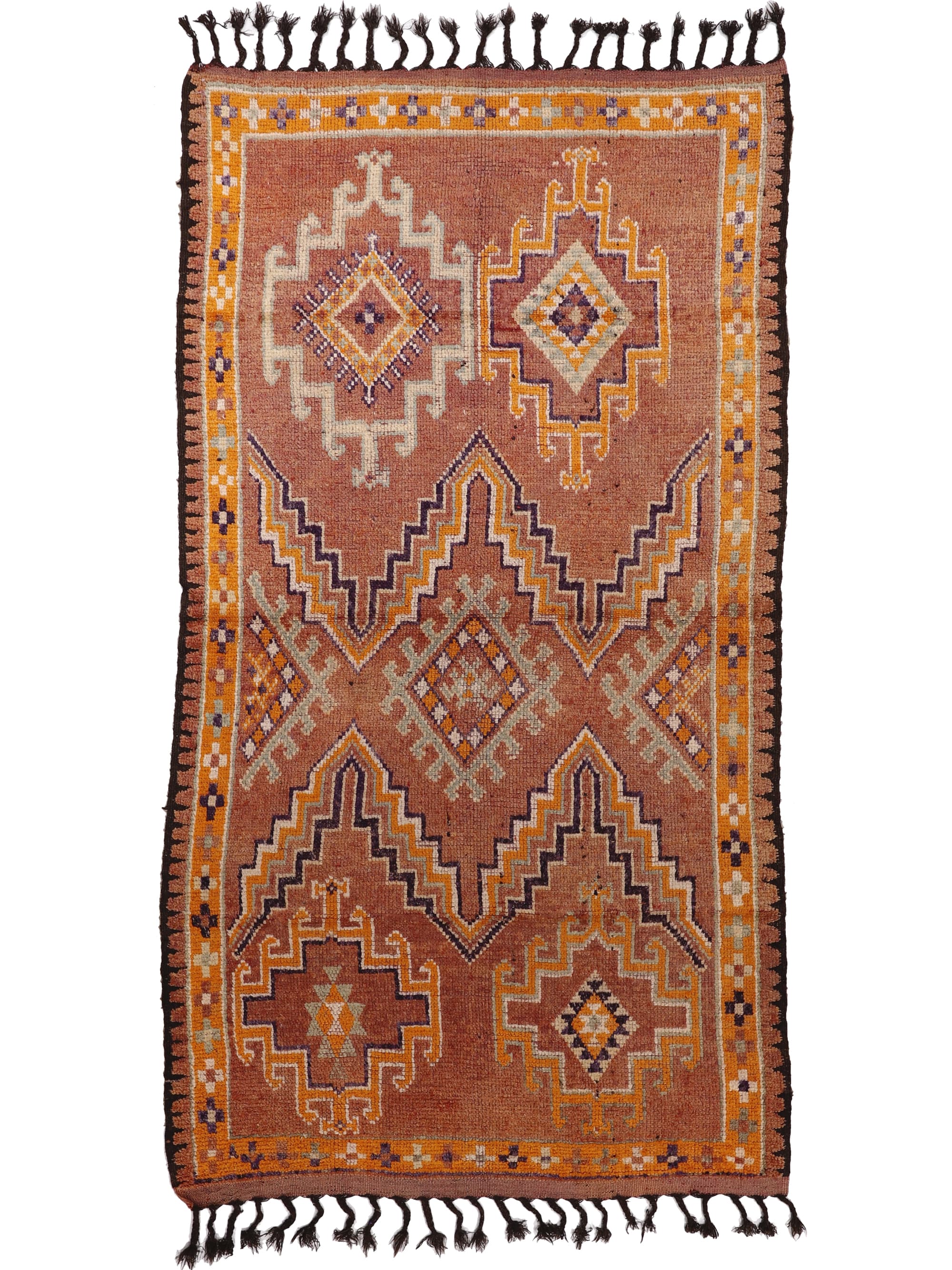 VINTAGE COLORFUL MOROCCAN SAFFRON